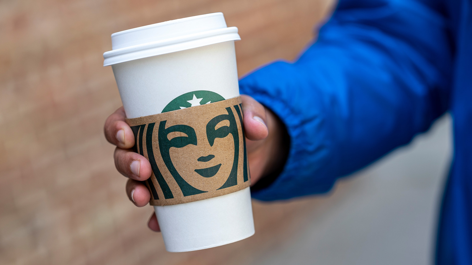 Starbucks Worker Shows Off The New Drink Stickers