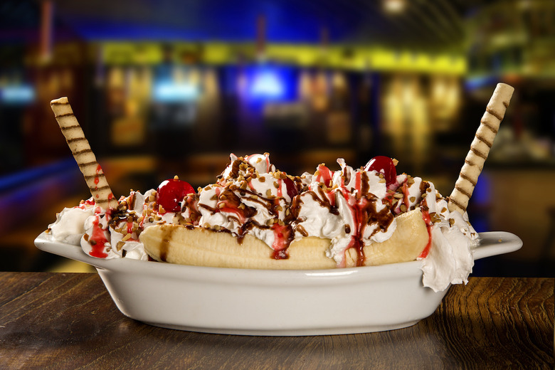 Who invented the banana split? 