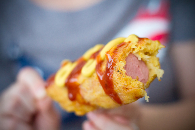 Which came first, the corn dog or the state fair?