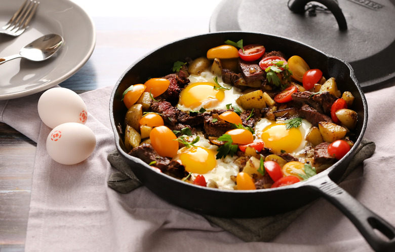 Steak and Egg Hash