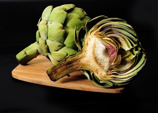 steamed artichoke