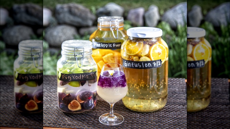 Infused alcohols