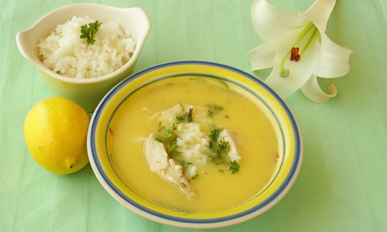 Lemon Chicken Orzo Soup