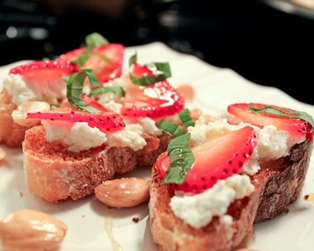 Strawberry appetizer