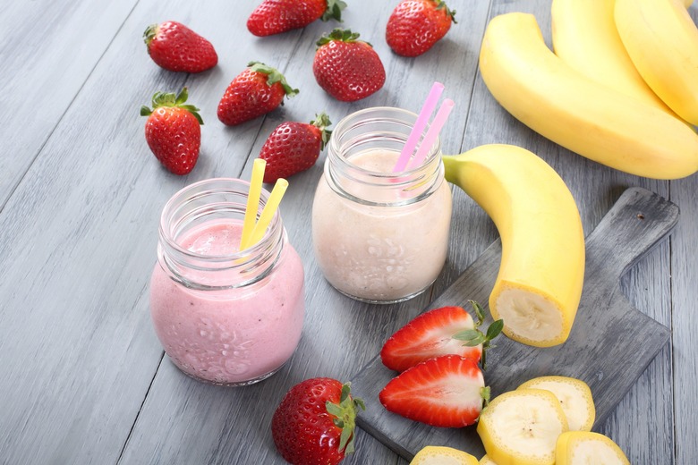 Strawberry Banana Protein Smoothie