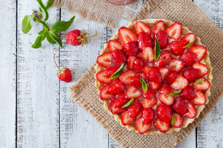 Strawberry pie