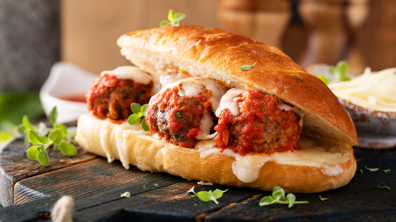 A meatball sub