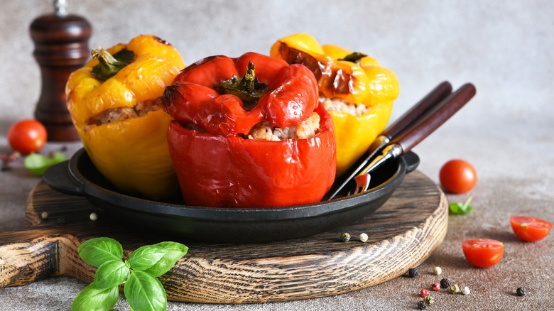 Stuffed bell peppers