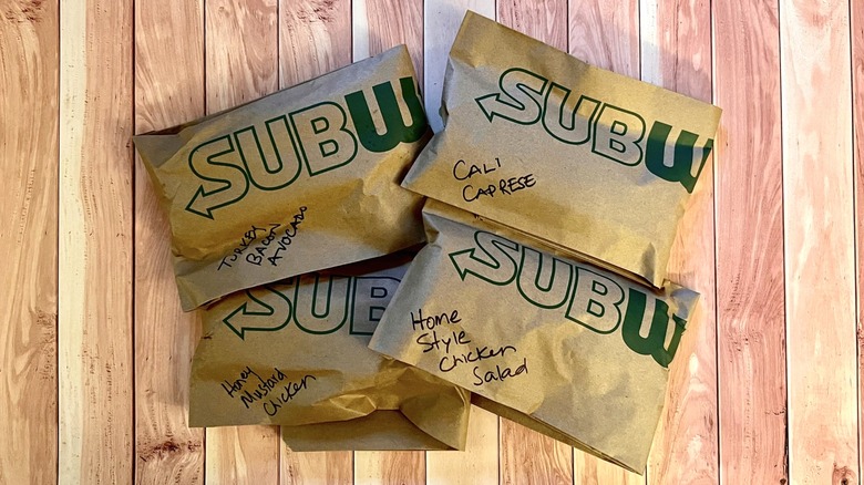 New Subway wraps