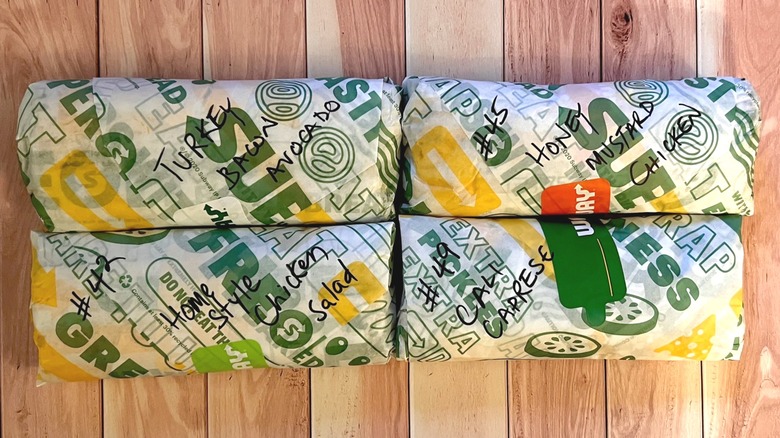 New Subway wraps