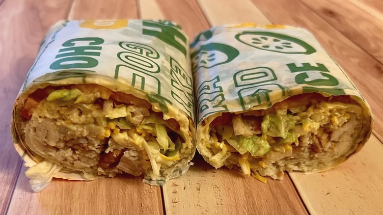 Subway Honey Mustard Chicken wrap