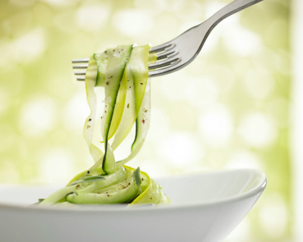 Lunch: Zucchini Pasta