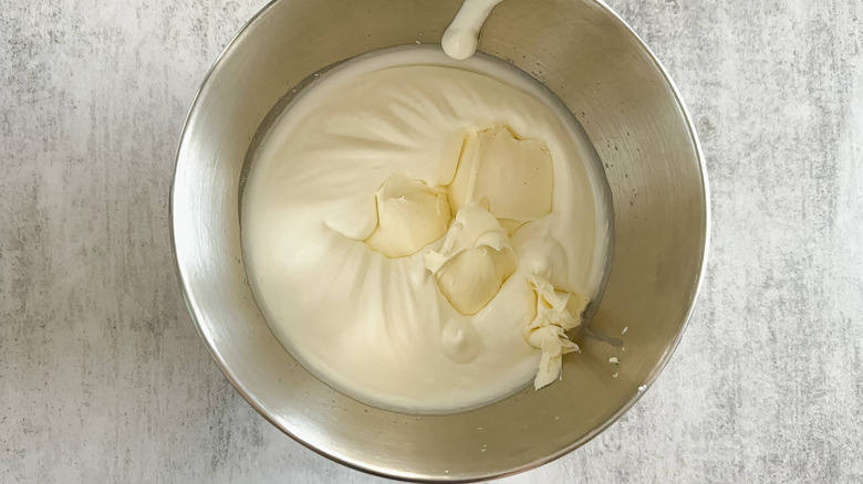 mascarpone cheese in whipped cream