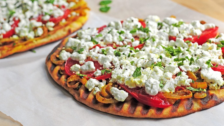 Grilled Indian-Spiced Flatbread