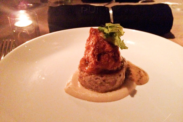 Crispy Braised Chicken and Sweetbread 