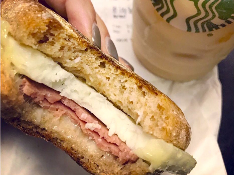 Starbucks: Turkey Bacon and Egg White Breakfast Sandwich