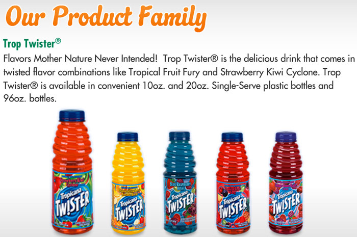 #4 Tropicana Fruit Fury Twister