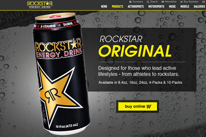 #5 Rockstar Energy Drink