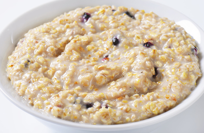 Sugary instant oatmeal