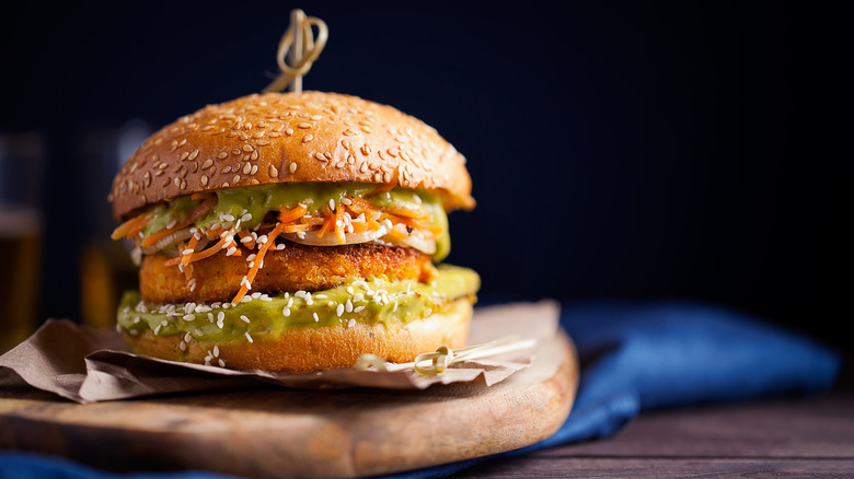 Sweet potato burger