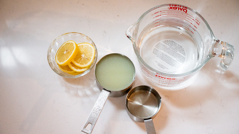 simple and sweet lemonade ingredients 