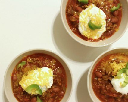 Sweet and Spicy Slow-Cooker Chili