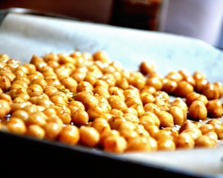 Sweet Roasted Chickpeas