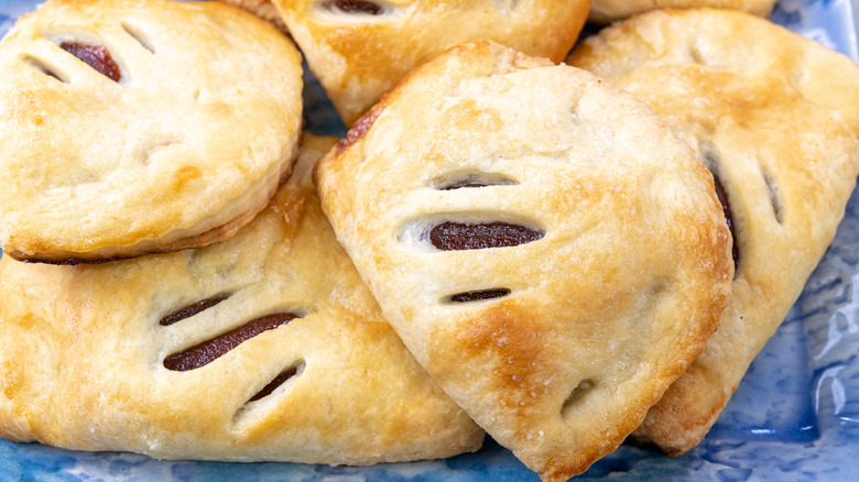 Pile of sweet empanadas