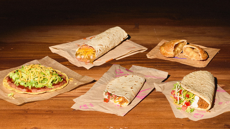 Taco Bell Nostalgia Menu items