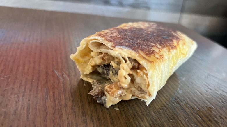 Steak and Bacon Cheese Burrito