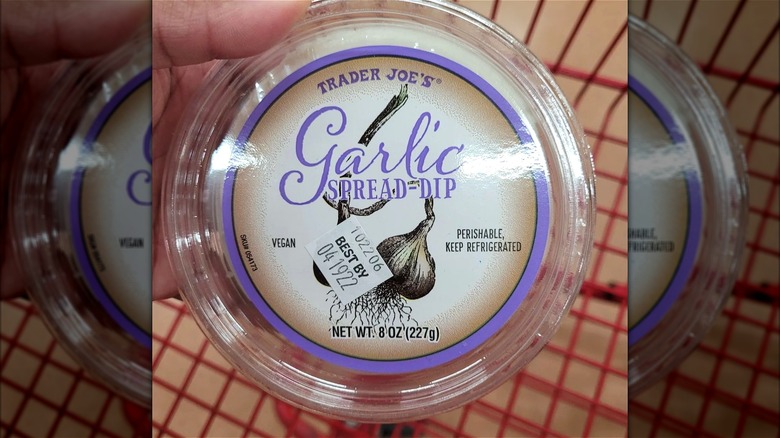 Trader Joe's garlic spread 