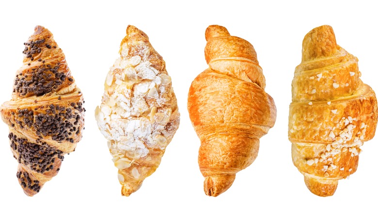 Different croissants