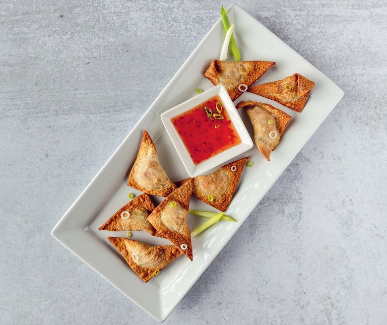 Air Fryer Crab Rangoon