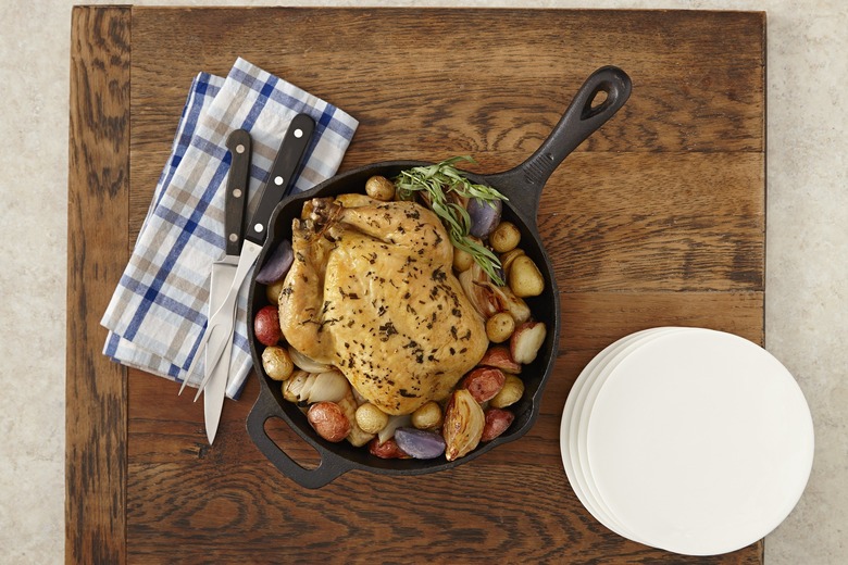 Tarragon Skillet Chicken and Potatoes