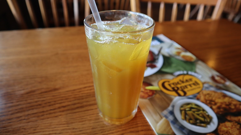 Cracker Barrel iced tea