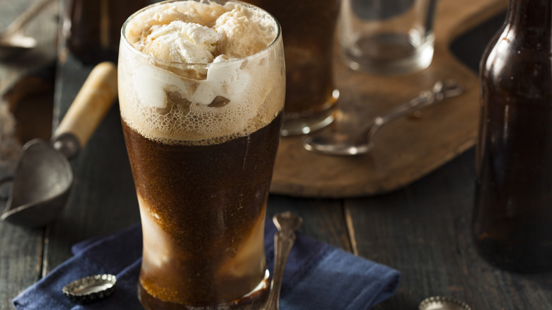 stout beer ice cream float