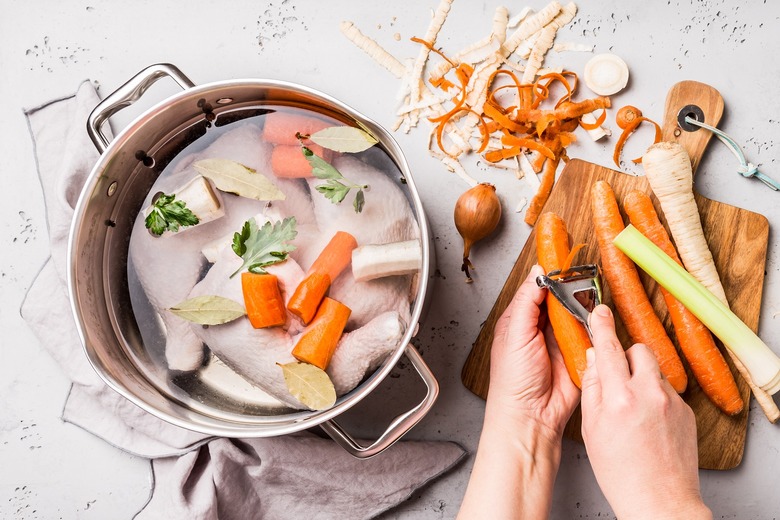 10 days out: If using, make and freeze homemade stock (2 to 5 hours)