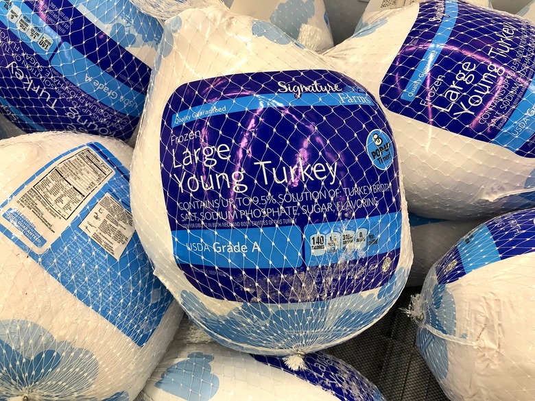 1 week out: If you haven't yet, buy your frozen turkey (30 minutes)