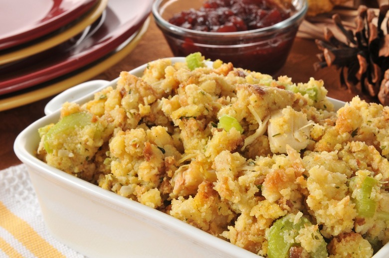 Thanksgiving Day: Make stuffing (1 hour)