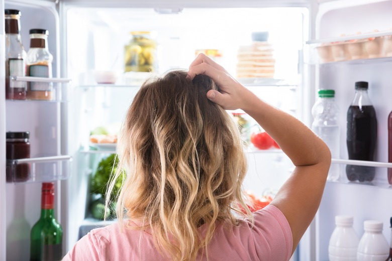 7 days out: Clean out your fridge and pantry (2 hours)