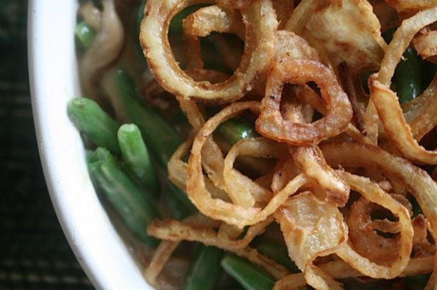 Green Bean Casserole with Crispy Onions