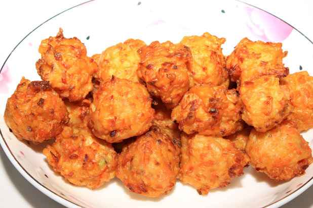 Deep-fried Stuffing Fritters Recipe