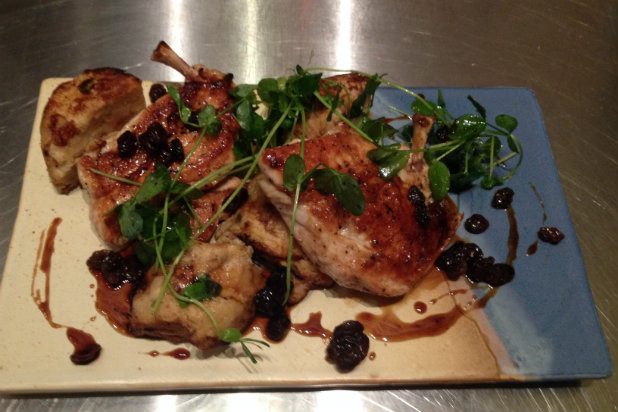 Cranberry Lacquered Capon