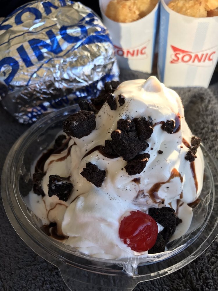 WORST: Sonic Fudge Brownie Molten Cake Sundae 