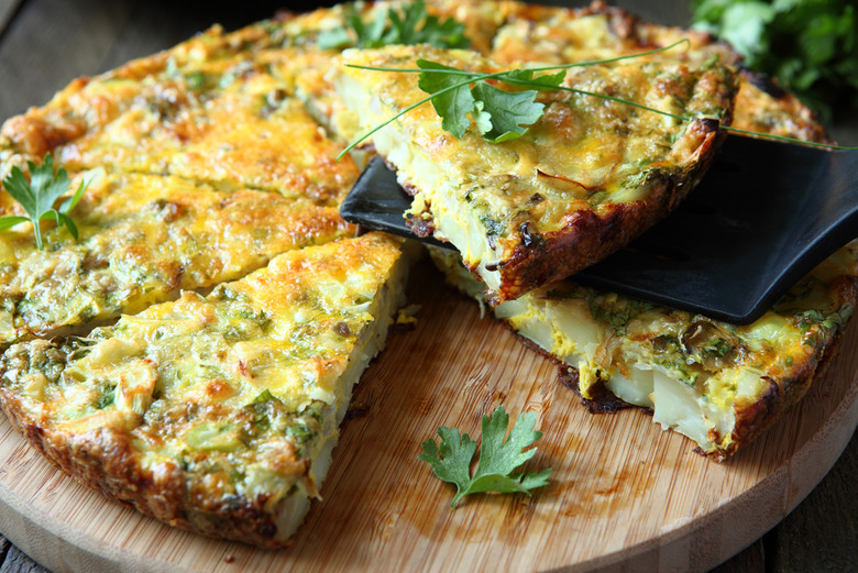 Chive Frittata