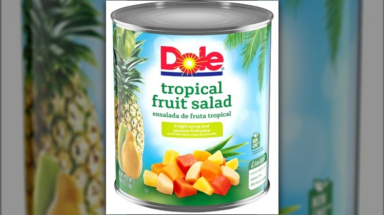 Dole Tropical Fruit Salad can