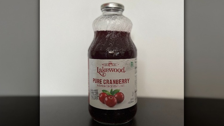 Lakewood Pure Cranberry bottle