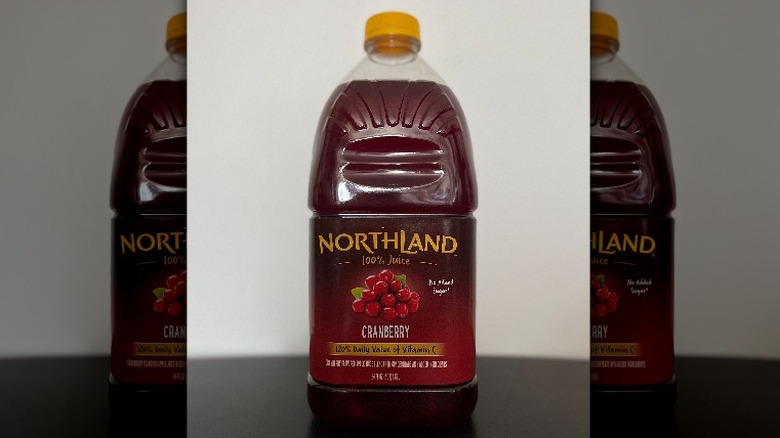 Northland cranberry juice bottle