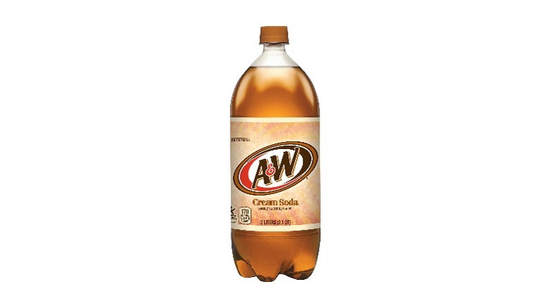Bottle of A&W Cream Soda