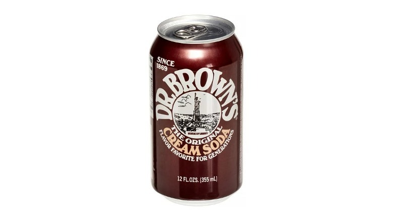 Can of Dr. Brown's Cream Soda